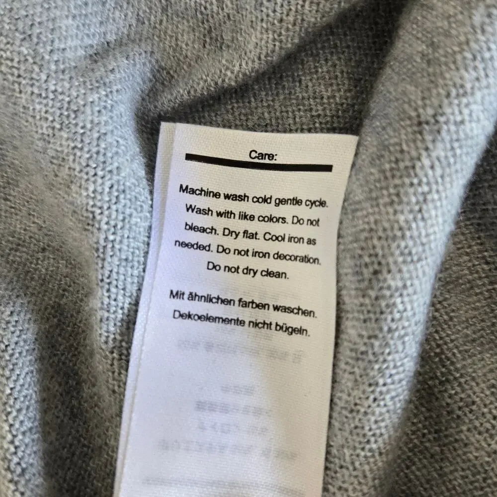 Smartwool Edgewood Wrap Sweater Merino Wool Lightweight Colorblock Women Small